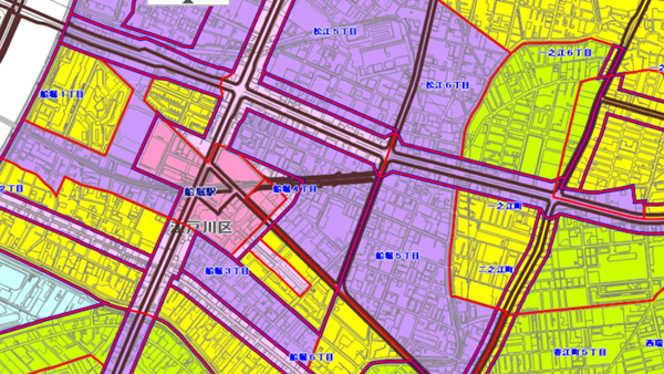 都市計画図